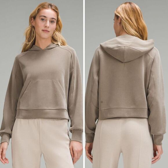 NEW Lululemon Softstreme Hoodie Nomad Pullover Sweatshirt size 2 - Picture 1 of 9